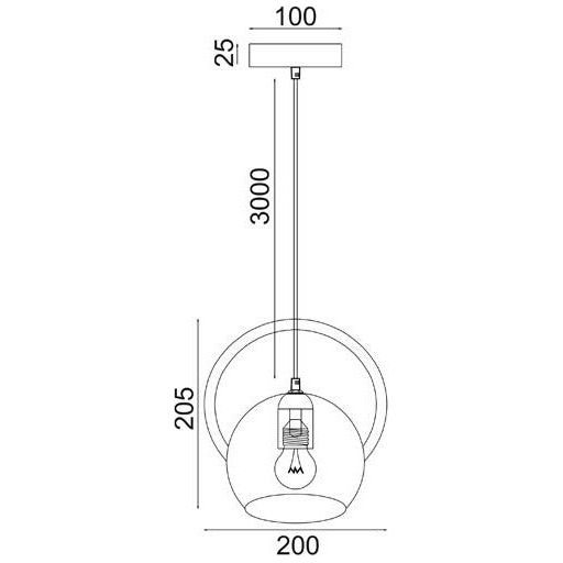 BELLA Interior Dome Pendant Lights