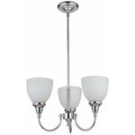 Benson 3 Light Pendant with Rod Set in Chrome Silver, 2 Orientation Options - Crystal Palace Lighting