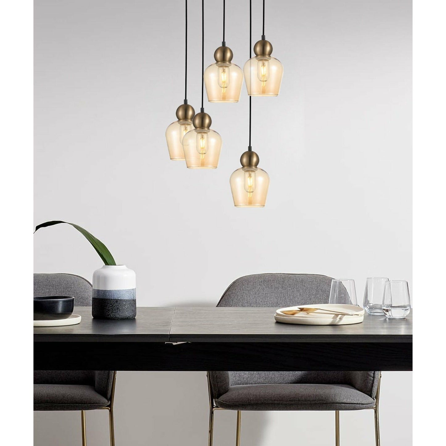 CHAMPAN Interior Ellipse Pendant Lights