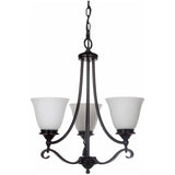 Dallas 3 Light Pendant, 2 Colour Options - Crystal Palace Lighting