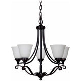 Dallas 5 Light Pendant, 2 Colour Options - Crystal Palace Lighting