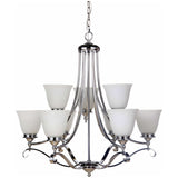 Dallas 9 Light Pendant, 2 Colour Options - Crystal Palace Lighting