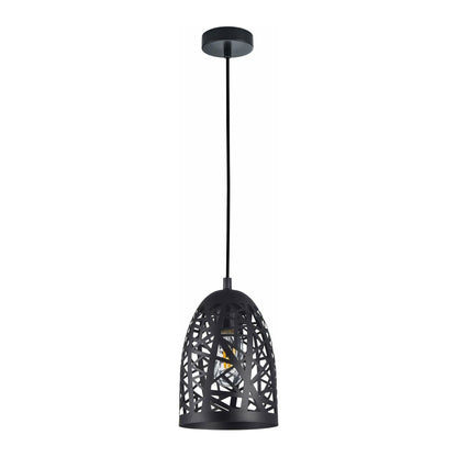 ESCAMA Interior Iron Cage Ellipse Pendant Lights