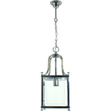 Michigan 1 Light Lantern Pendant, 2 Colour Options - Crystal Palace Lighting