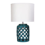 CASBAH Teal Table Lamp