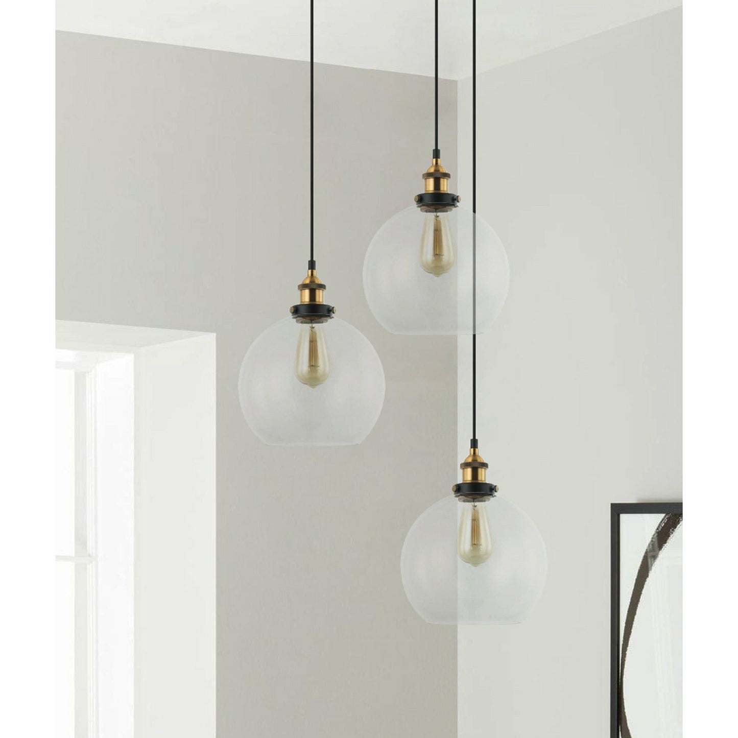 PESINI Interior Wine Glass Pendant Lights