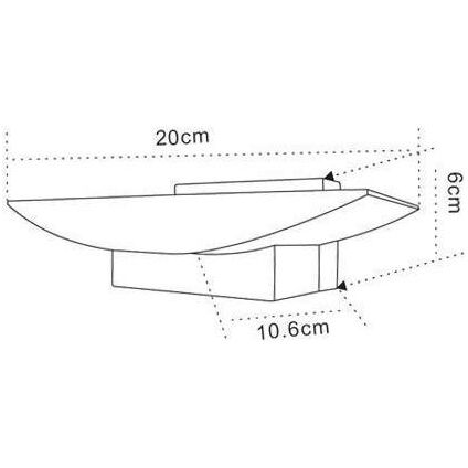 PHOENIX 240V LED Interior Wall Light - Crystal Palace Lighting