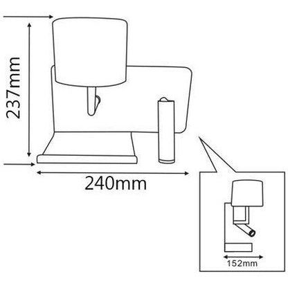 Vigo LED USB Reading Light